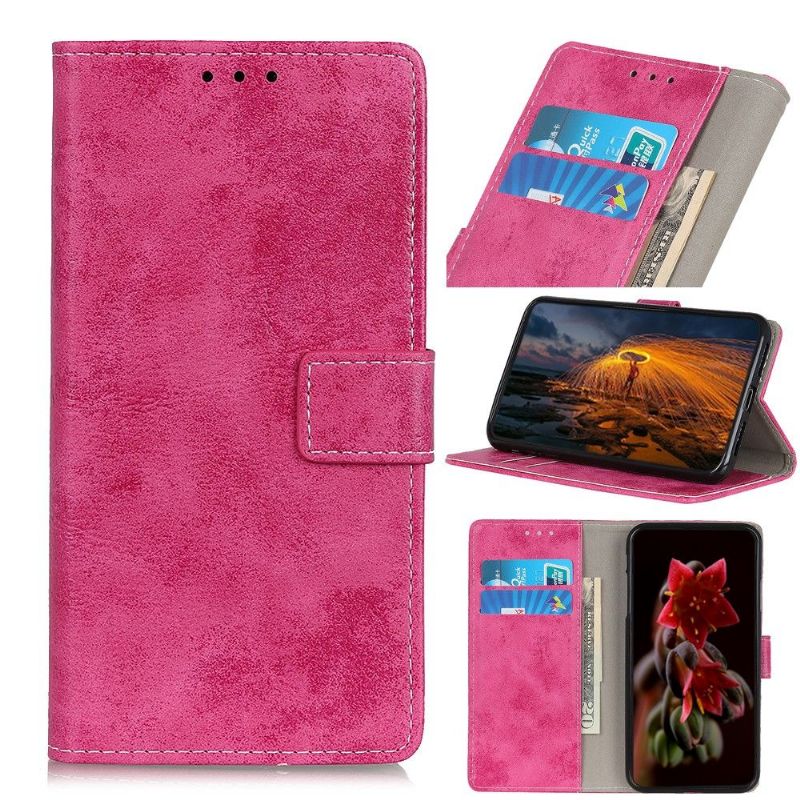 Case Til Huawei P40 Lite 5G Cyrius Faux Leather Vintage