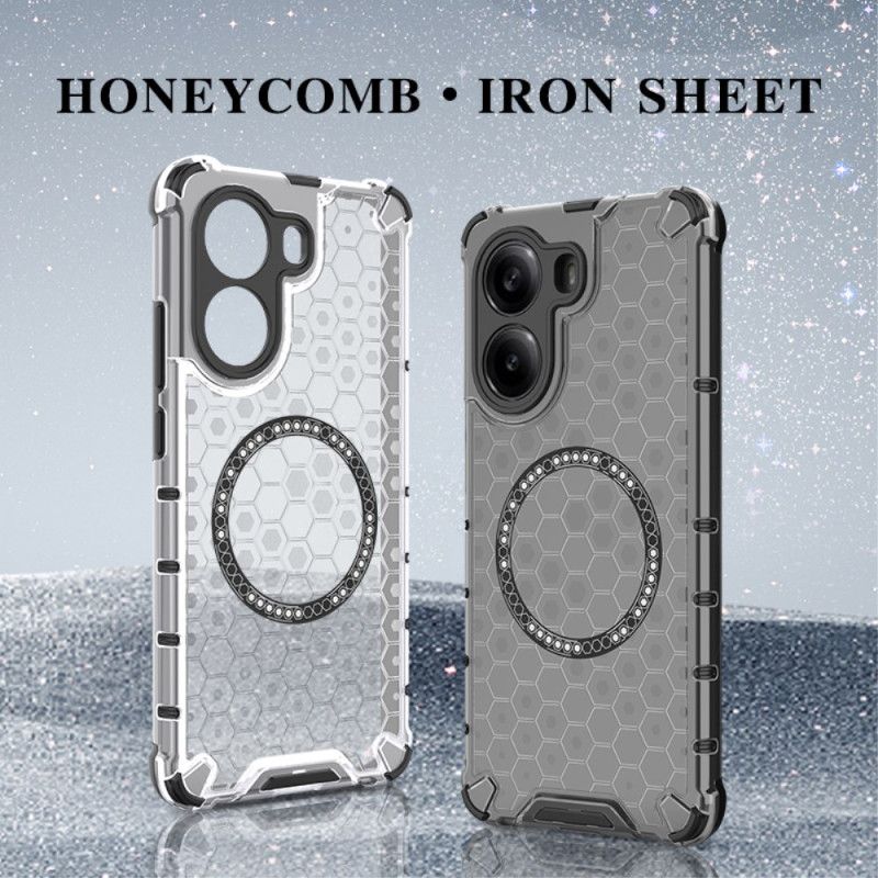 Deksel Poco X7 Pro 5g Magsafe-kompatibel Med Bikakemønster