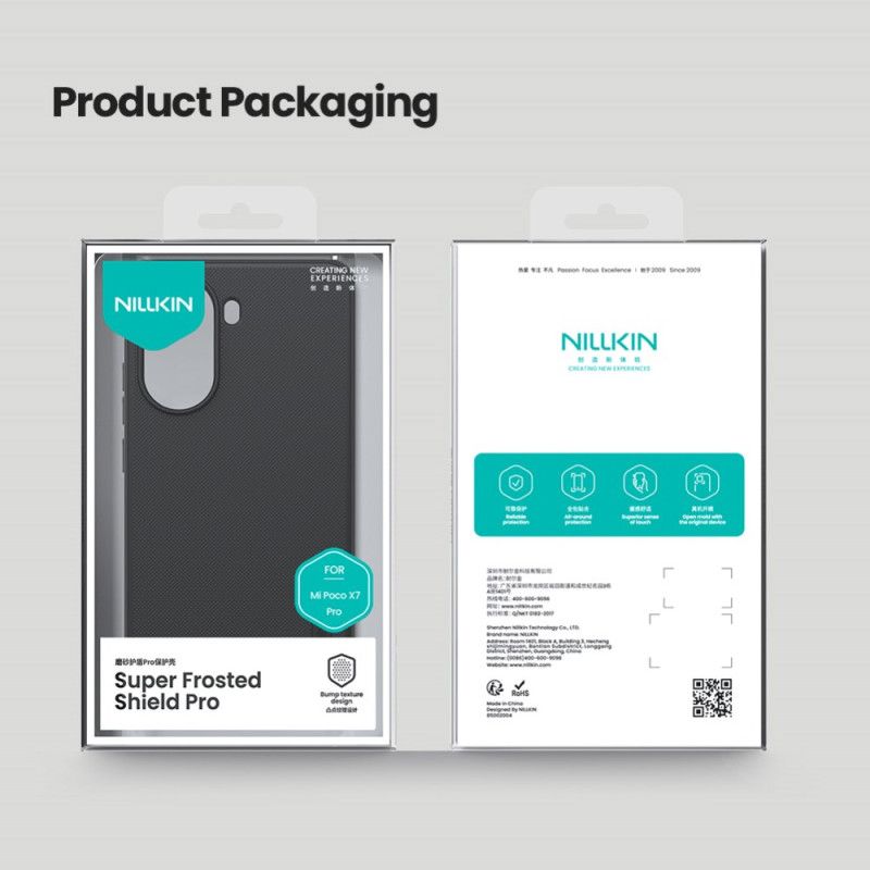 Deksel Til Poco X7 Pro 5g Nillkin Frosted Shield Pro
