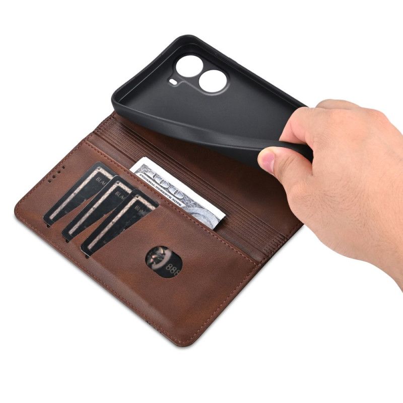 Folio Deksel Lær Poco X7 Pro 5g Mobildeksel Azns