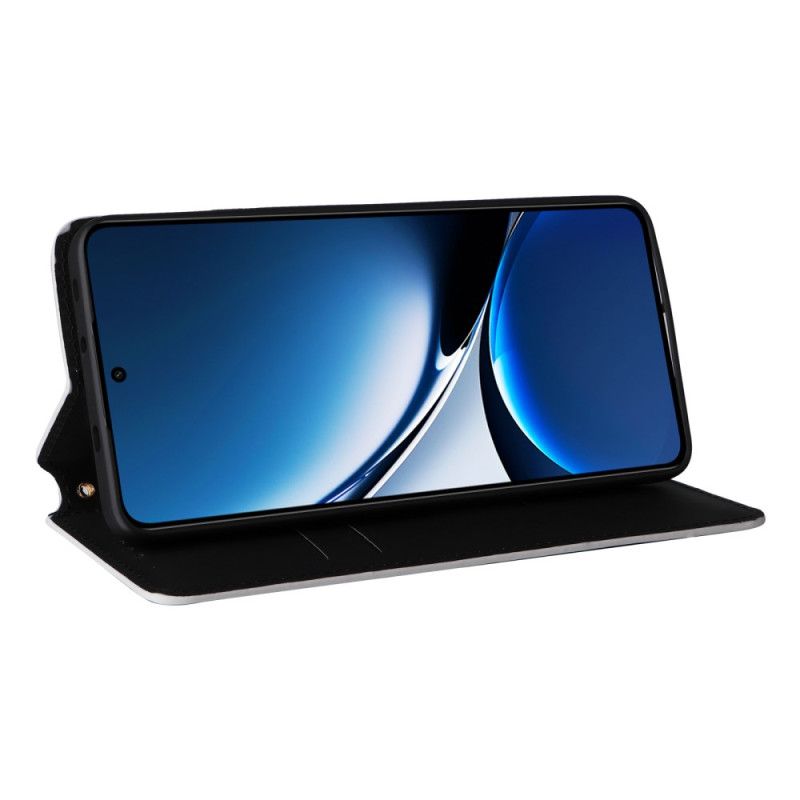 Folio Deksel Poco X7 Pro 5g 3d-diamanter Beskyttelse Deksel