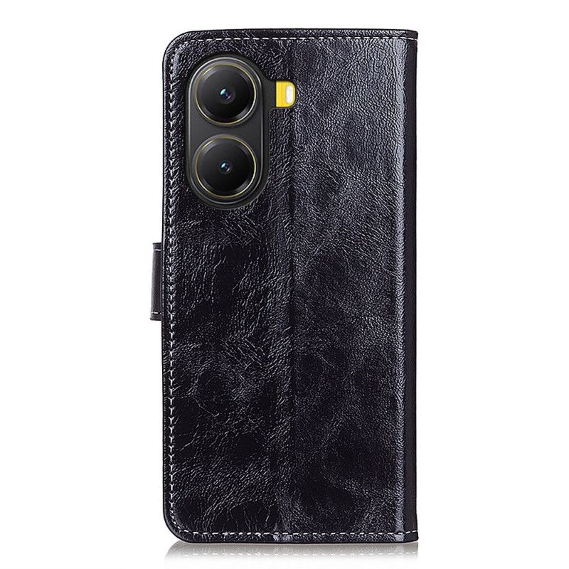 Folio Deksel Poco X7 Pro 5g Glanset Kunstskinn