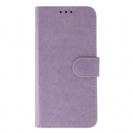 Folio Deksel Poco X7 Pro 5g Læreffekt Med Stropp Beskyttelse Deksel