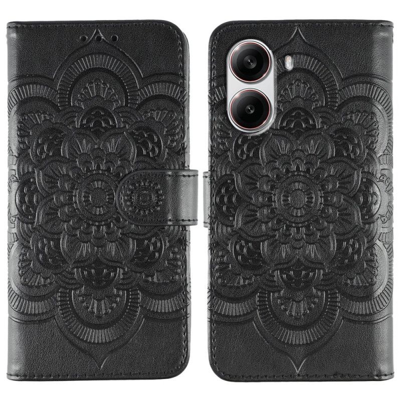 Folio Deksel Poco X7 Pro 5g Mandala-trykk