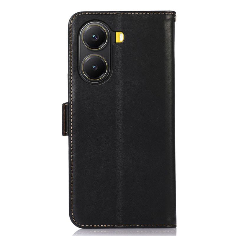 Folio Deksel Poco X7 Pro 5g Rfid-blokkerende Skinn