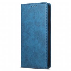 Folio Deksel Poco X7 Pro 5g Vintage Skinneffekt