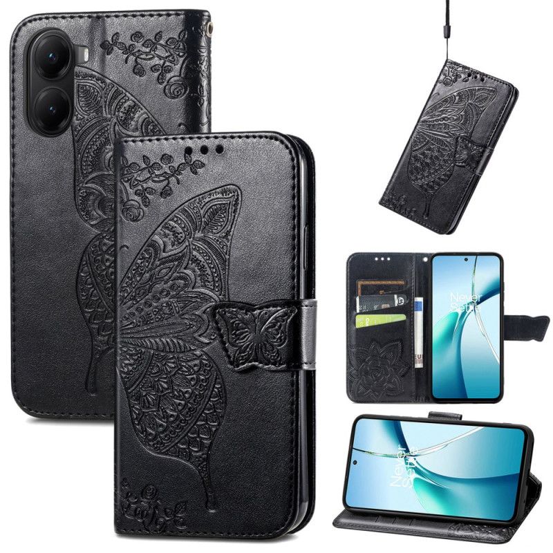 Folio Deksel Til Poco X7 Pro 5g Barokk Sommerfugl