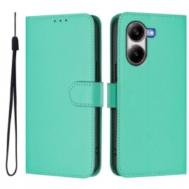 Lærdeksel Folio Deksel Poco X7 Pro 5g Kunstskinn