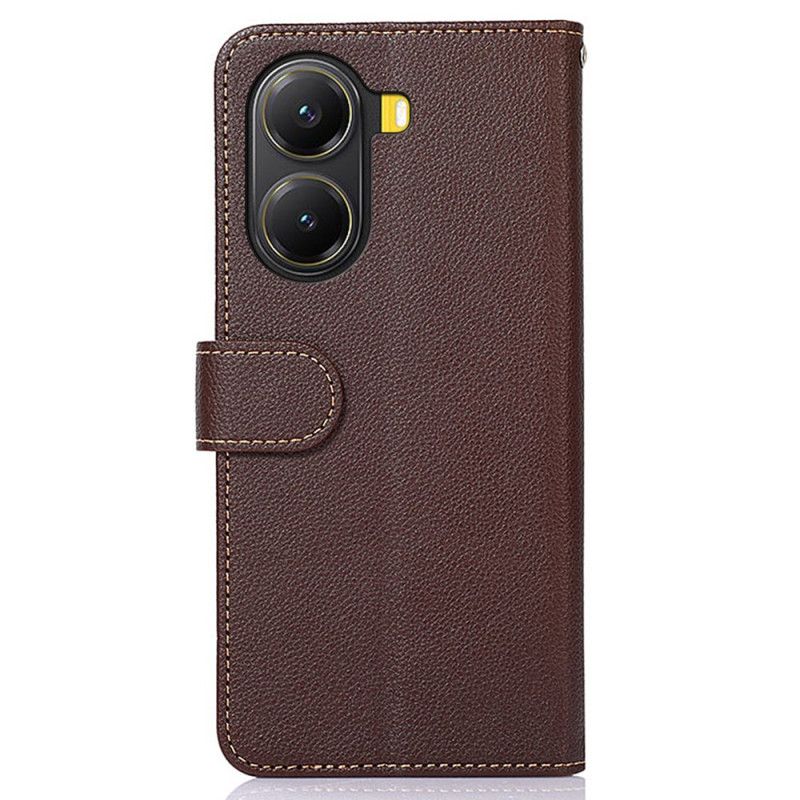 Lærdeksel Folio Deksel Poco X7 Pro 5g Mobildeksel Tofarget Khazneh