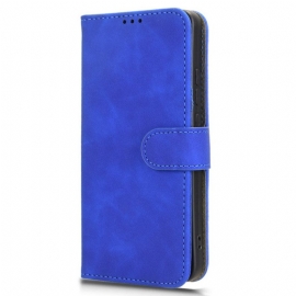 Lærdeksel Folio Deksel Poco X7 Pro 5g Semsket Skinneffekt