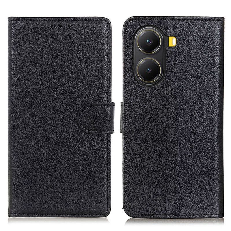 Lærdeksel Folio Deksel Poco X7 Pro 5g Tradisjonelt Imitasjonsskinn