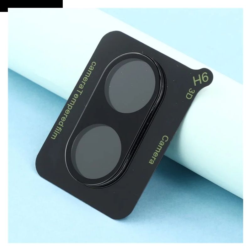 Linsebeskytter I Herdet Glass For Poco X7 Pro 5g (svart Versjon)