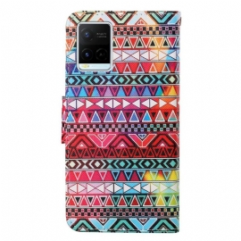 Folio Deksel Til Vivo Y21 / Y21s / Y33s Aztec