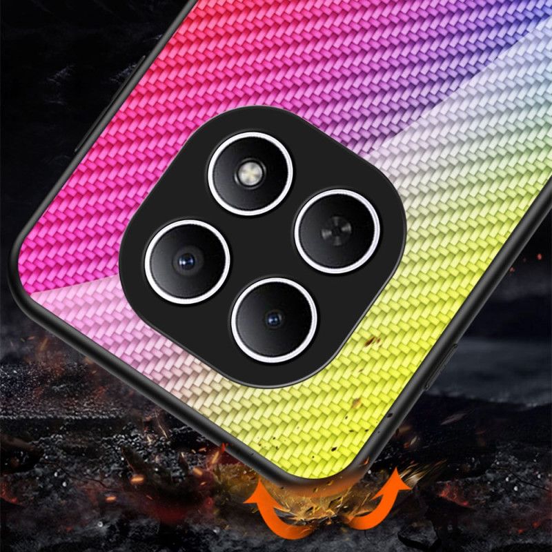 Deksel Xiaomi Redmi Note 15 5g Karbonfiberherdet Glass