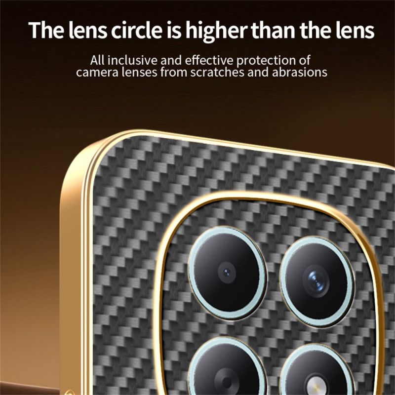 Deksel Xiaomi Redmi Note 15 5g Karbonfibertekstur Beskyttelse Deksel