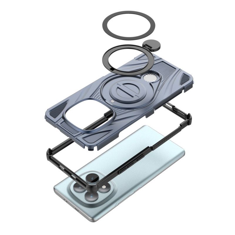 Deksel Xiaomi Redmi Note 15 5g Mobildeksel Magnetisk Med Roterende Stativ