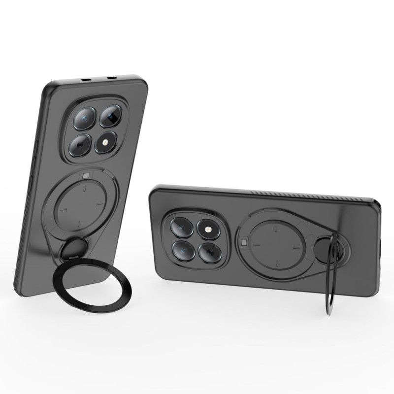 Deksel Xiaomi Redmi Note 15 5g Mobildeksel Magnetisk Med Roterende Stativ
