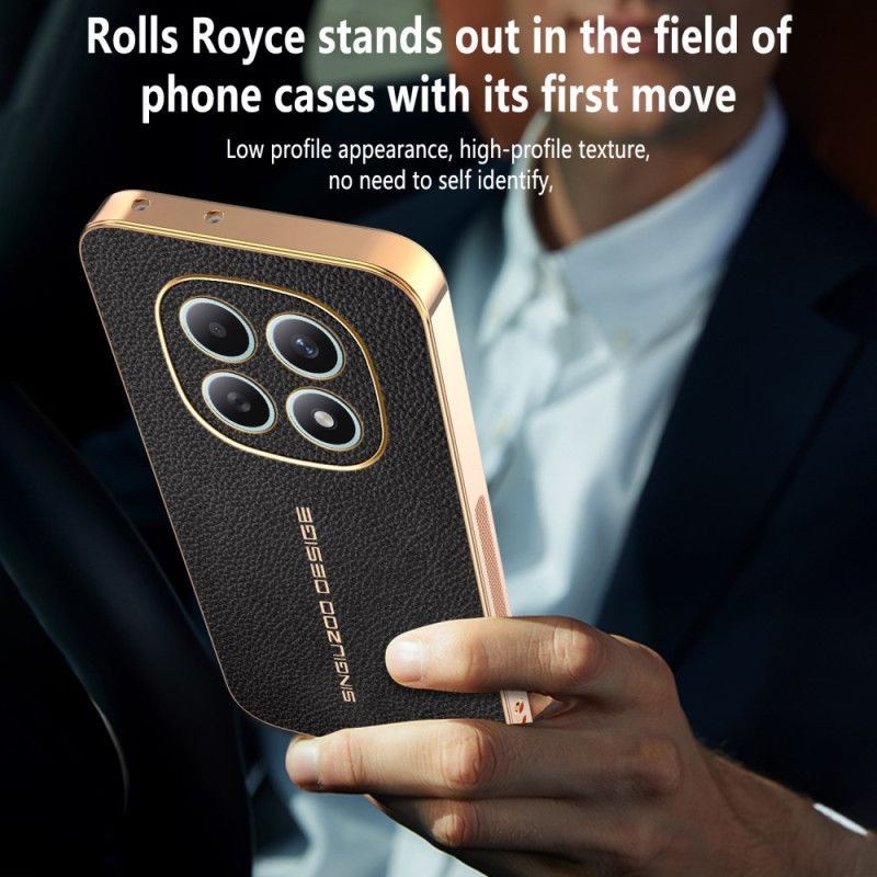 Deksel Xiaomi Redmi Note 15 5g Ripebestandig Litchi-tekstur Beskyttelse Deksel