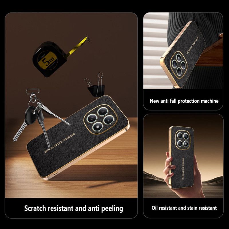 Deksel Xiaomi Redmi Note 15 5g Ripebestandig Litchi-tekstur Beskyttelse Deksel