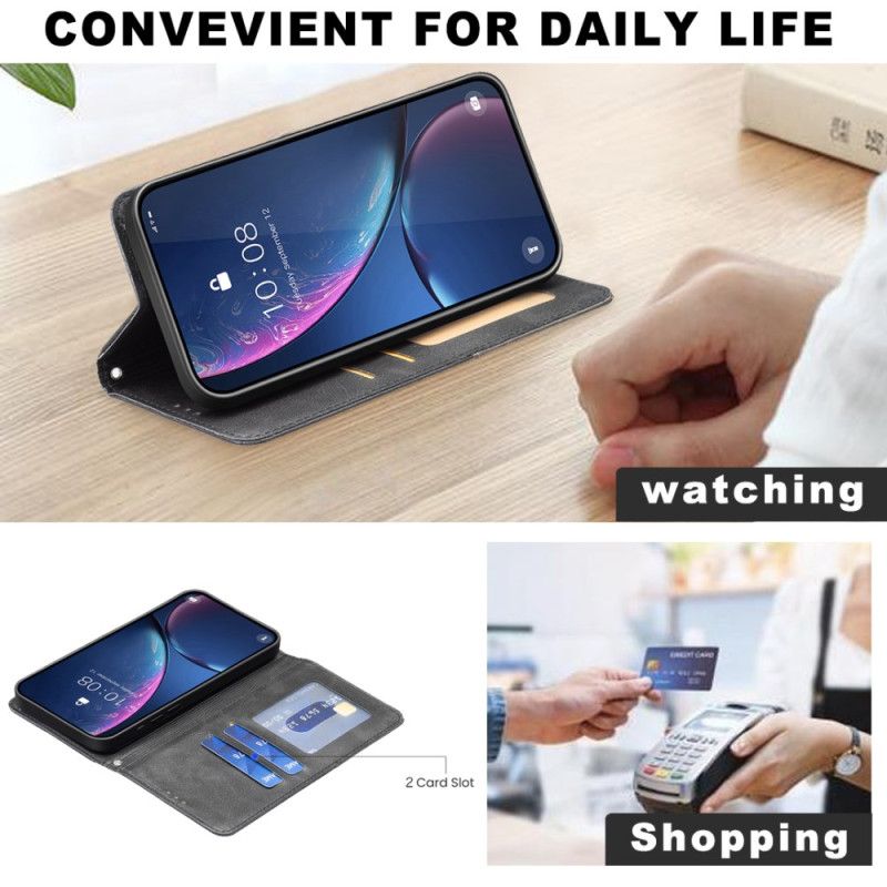 Folio Deksel Til Xiaomi Redmi Note 15 5g Geometrisk Mønster