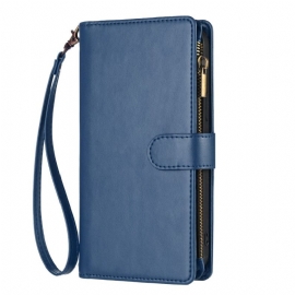 Folio Deksel Til Xiaomi Redmi Note 15 5g Lommebok Med Stropp