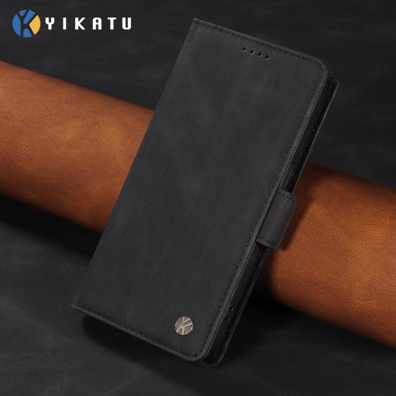 Folio Deksel Til Xiaomi Redmi Note 15 5g Yikatu Semsket Skinneffekt