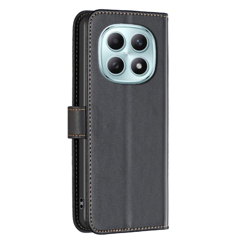 Folio Deksel Xiaomi Redmi Note 15 5g Binfen-farge Læreffekt