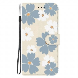 Folio Deksel Xiaomi Redmi Note 15 5g Blå Tusenfryd Beskyttelse Deksel