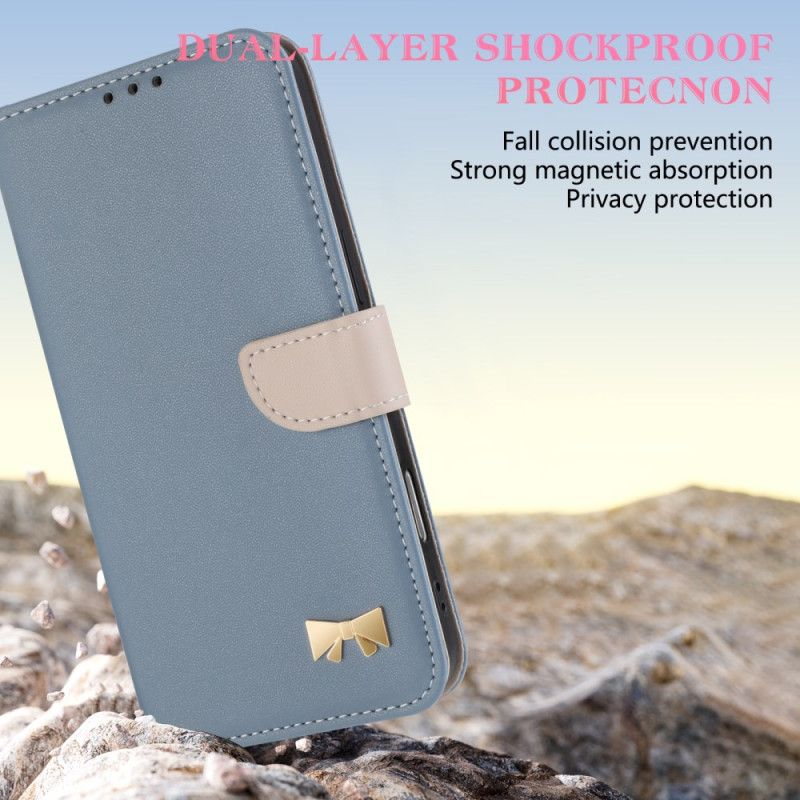 Folio Deksel Xiaomi Redmi Note 15 5g Dekorativ Knute