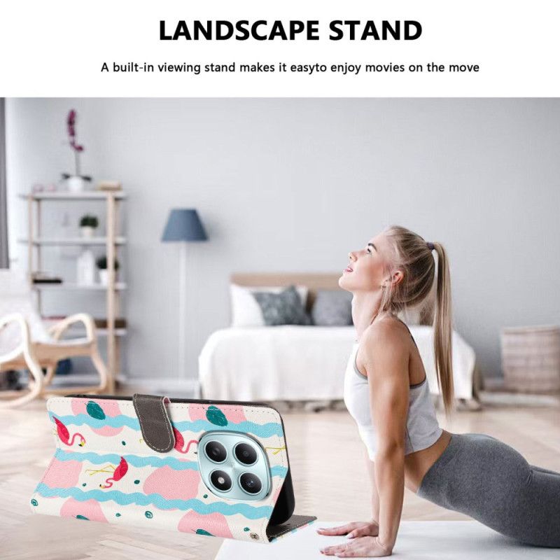 Folio Deksel Xiaomi Redmi Note 15 5g Flamingoer