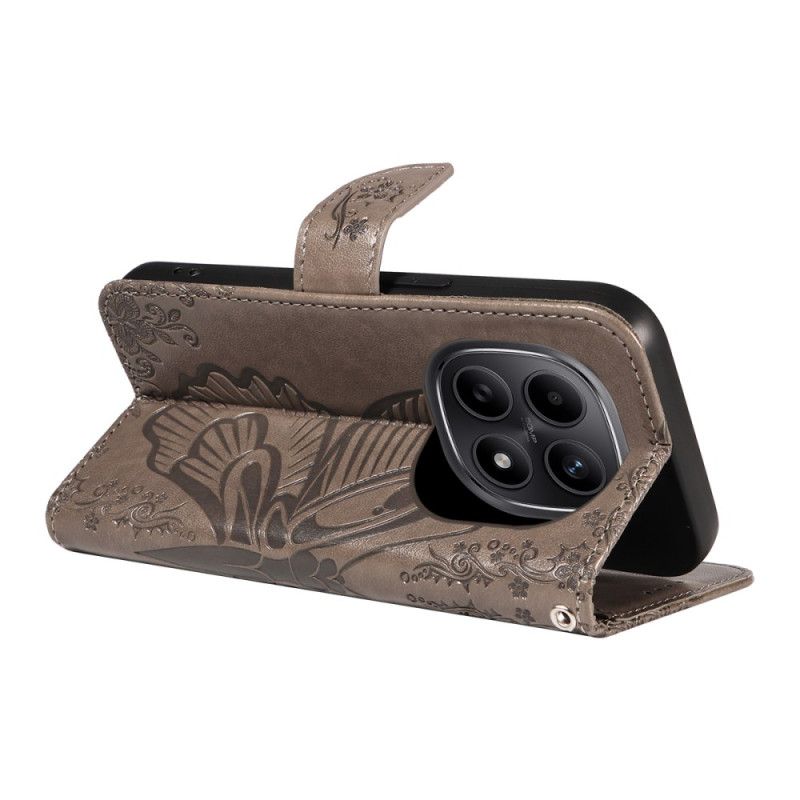 Folio Deksel Xiaomi Redmi Note 15 5g Grafisk Sommerfugl