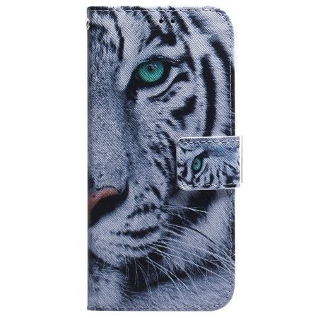 Folio Deksel Xiaomi Redmi Note 15 5g Hvit Tiger