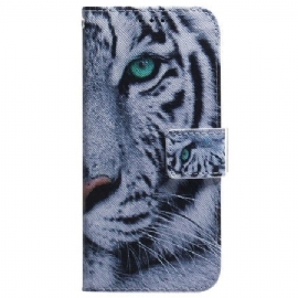 Folio Deksel Xiaomi Redmi Note 15 5g Hvit Tiger