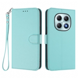 Folio Deksel Xiaomi Redmi Note 15 5g Kunstig Skinn