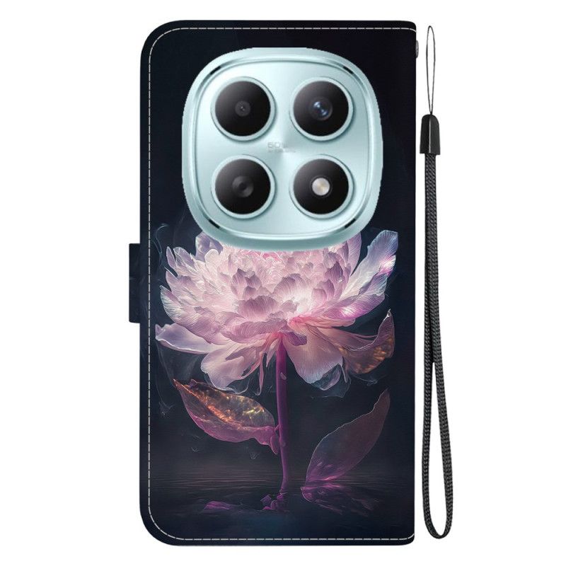 Folio Deksel Xiaomi Redmi Note 15 5g Lilla Peon Beskyttelse Deksel