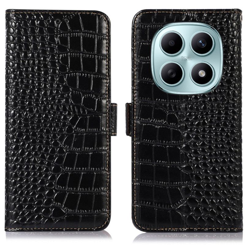 Folio Deksel Xiaomi Redmi Note 15 5g Rfid-blokkerende Krokodilletekstur
