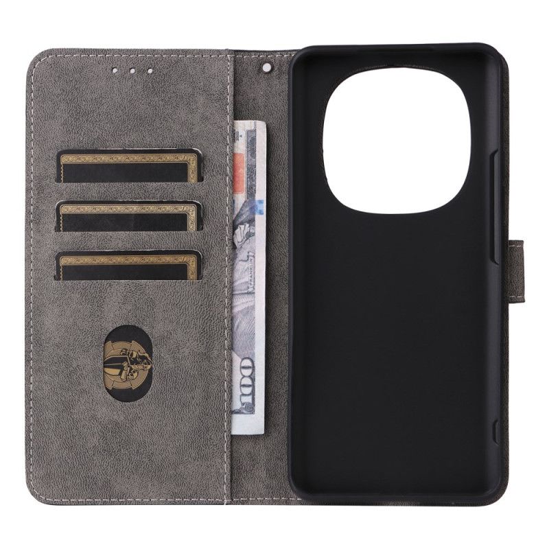 Folio Deksel Xiaomi Redmi Note 15 5g Rfid-blokkering Beskyttelse Deksel