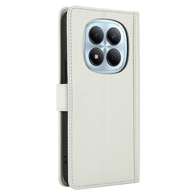 Folio Deksel Xiaomi Redmi Note 15 5g Stativ Og Håndleddsstropp