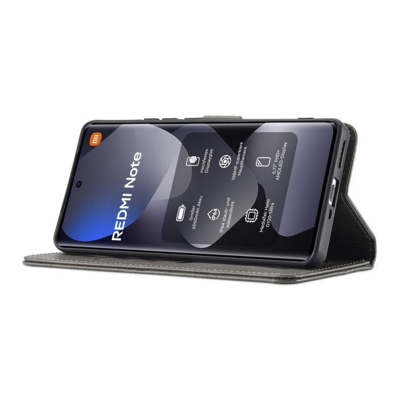 Lærdeksel Folio Deksel Xiaomi Redmi Note 15 5g Lc.imeeke Læreffekt