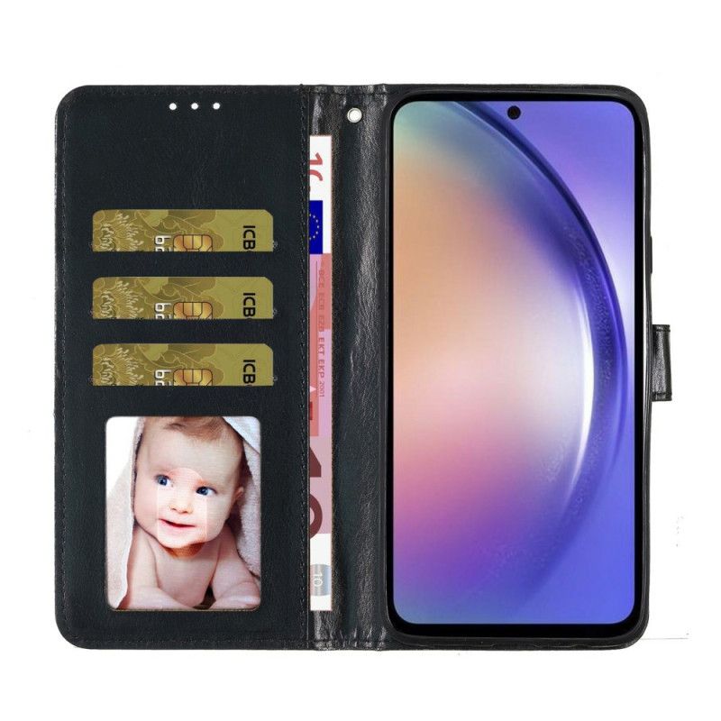 Lærdeksel Folio Deksel Xiaomi Redmi Note 15 5g Mobildeksel Glitter