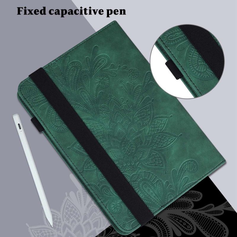 Case Etui iPad (2025) Mobildeksel Mandalablomst