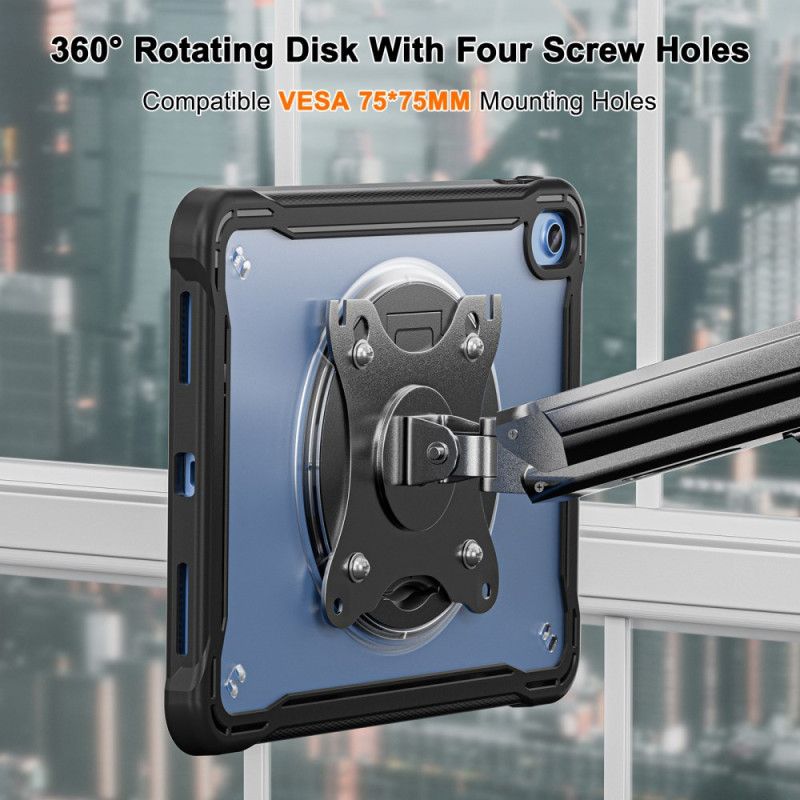 Deksel iPad (2025) Integrert Justerbart Stativ Beskyttelse Deksel