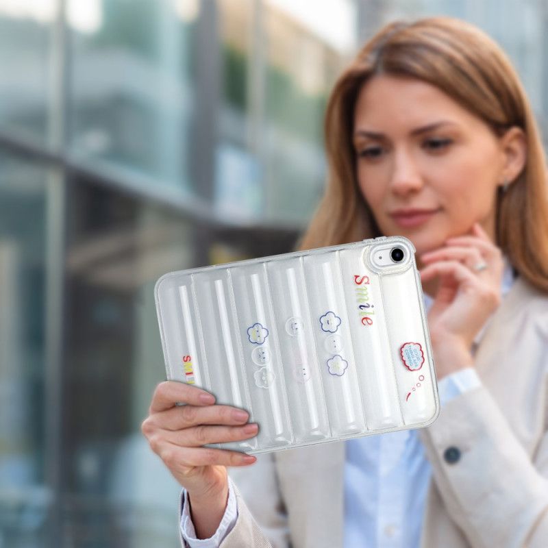 Deksel iPad (2025) Mobildeksel Pufferjakkemønster