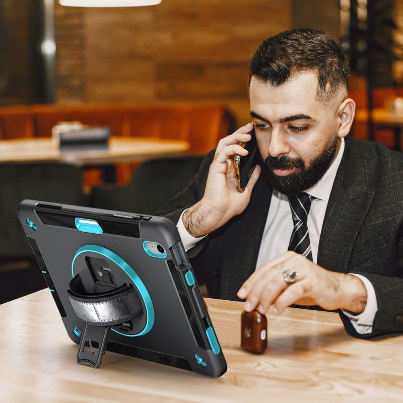 Deksel iPad (2025) Robust Med Roterende Stativ