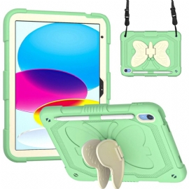 Deksel iPad (2025) Slitesterk Og Sommerfuglskulderstropp