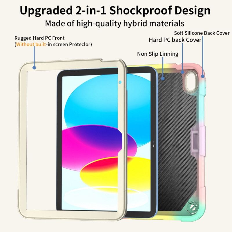 Deksel iPad (2025) Slitesterk Og Sommerfuglskulderstropp