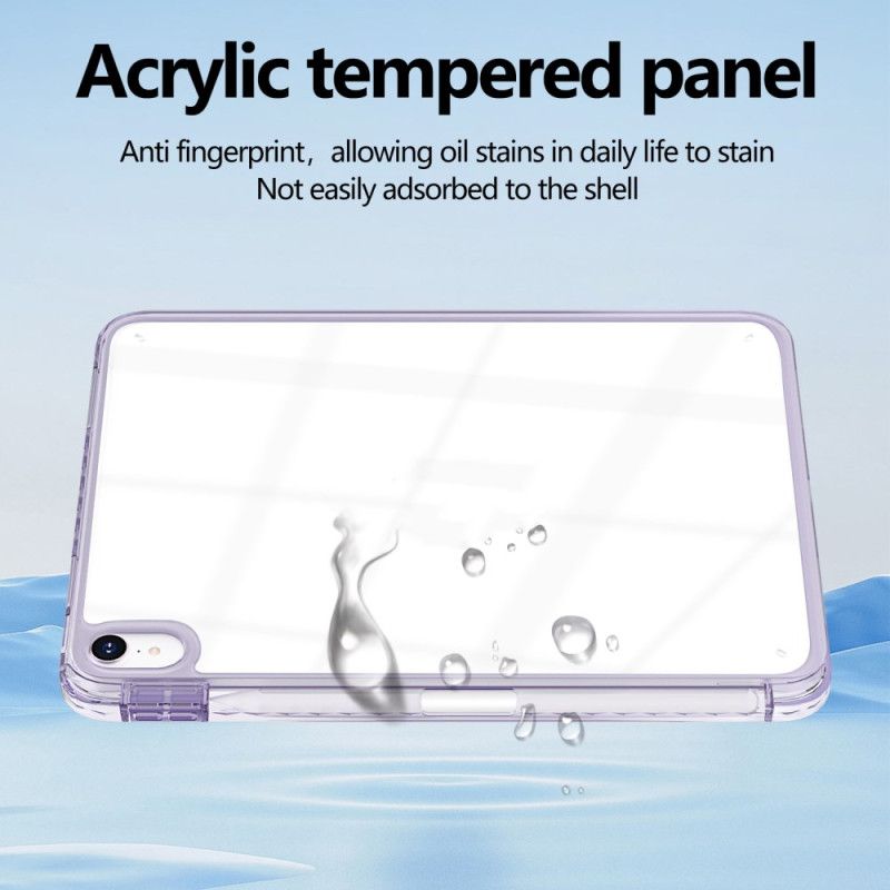 Deksel Til iPad (2025) Gjennomsiktig Pekepennholder