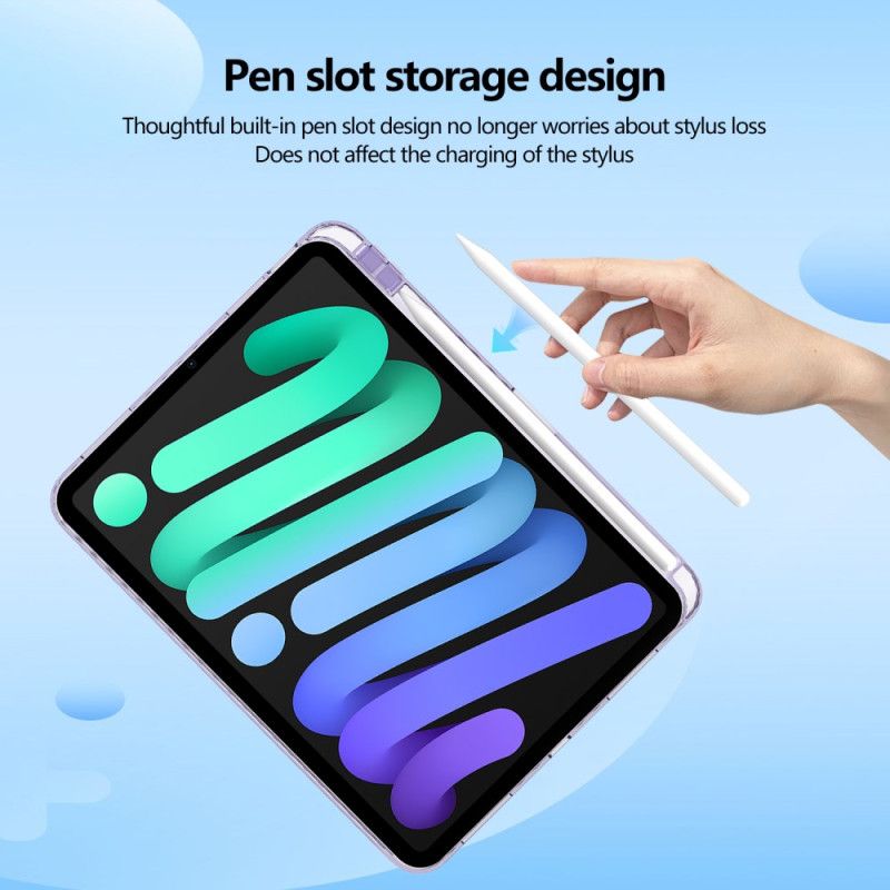 Deksel Til iPad (2025) Gjennomsiktig Pekepennholder