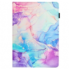 Etui iPad (2025) Marmorstil