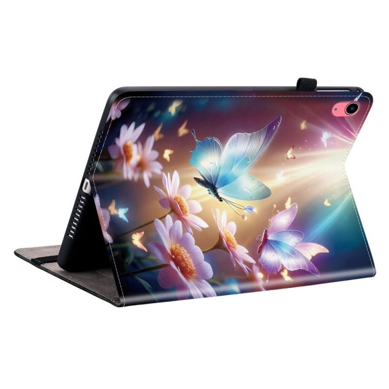 Etui iPad (2025) Sommerfugler I Lyset Beskyttelse Deksel
